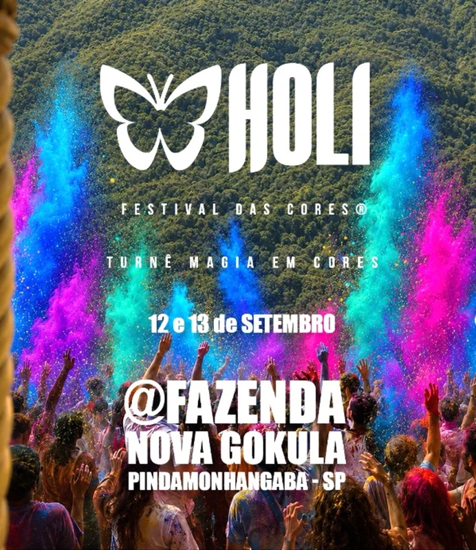 Holi Festival das Cores